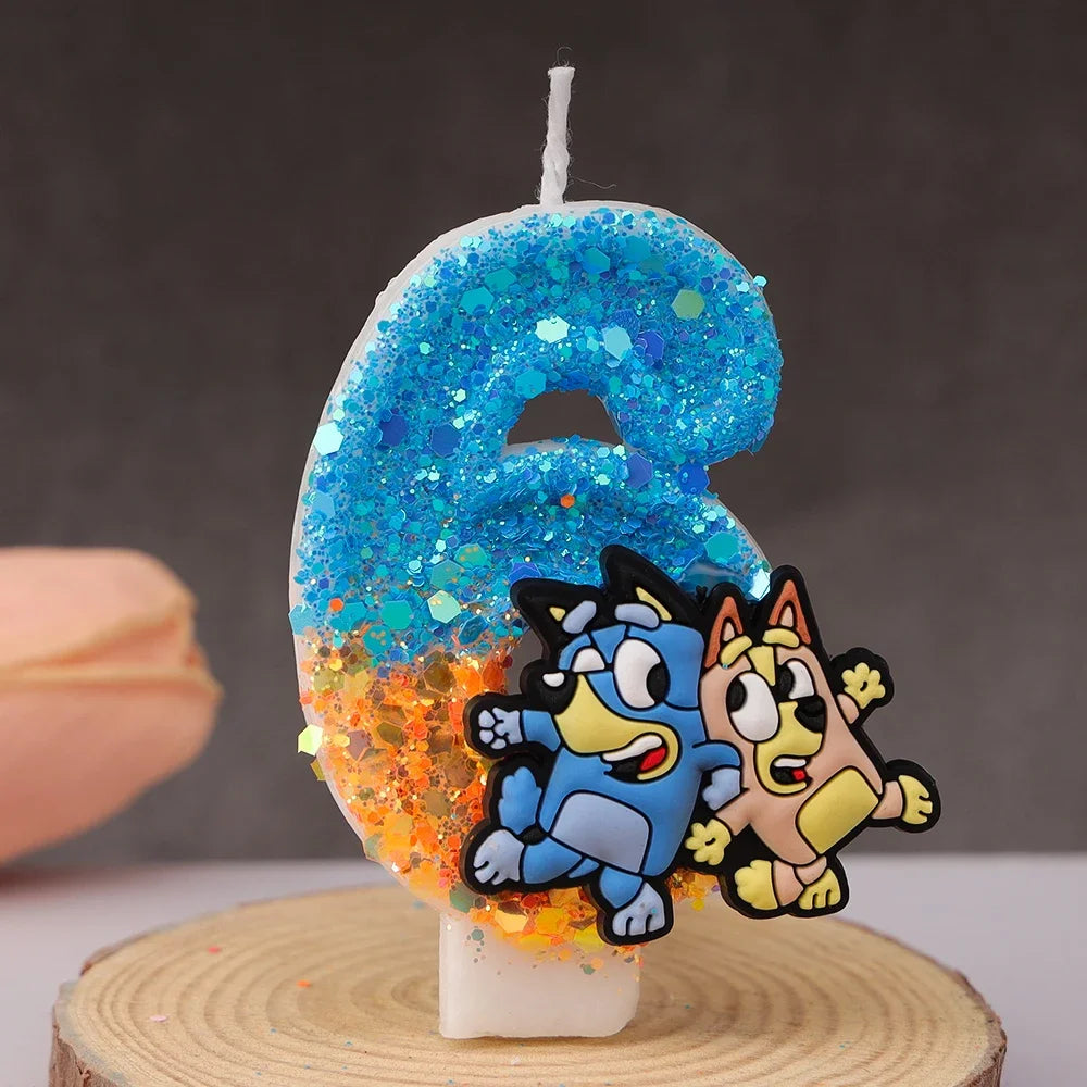 Velas de Cumpleaños Bluey