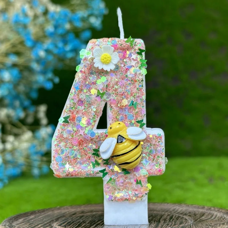 Velas de Cumpleaños Abejita