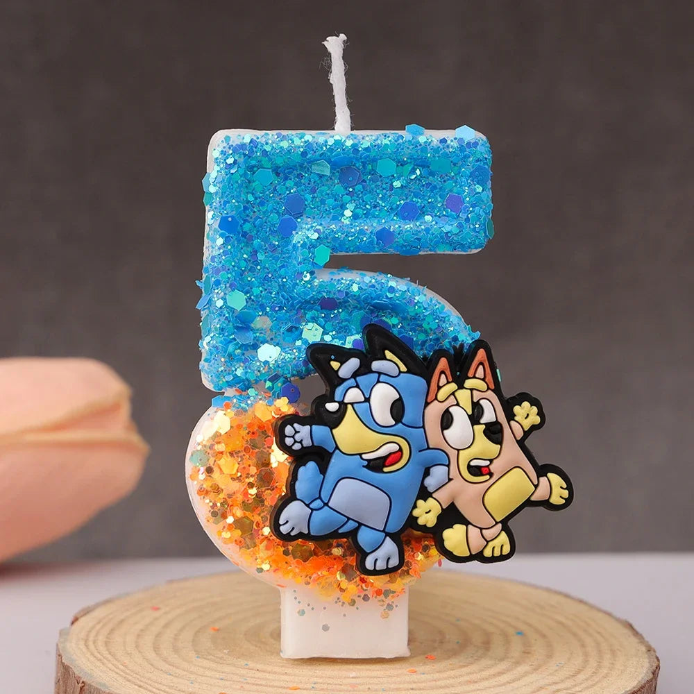 Velas de Cumpleaños Bluey