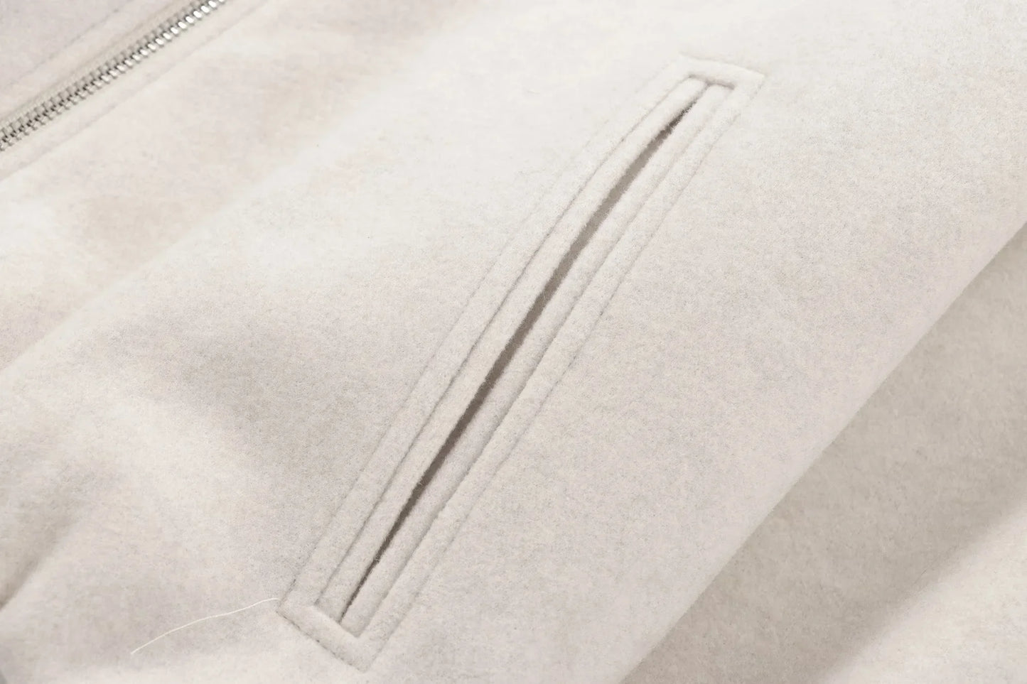 Chaqueta Bomber Beige