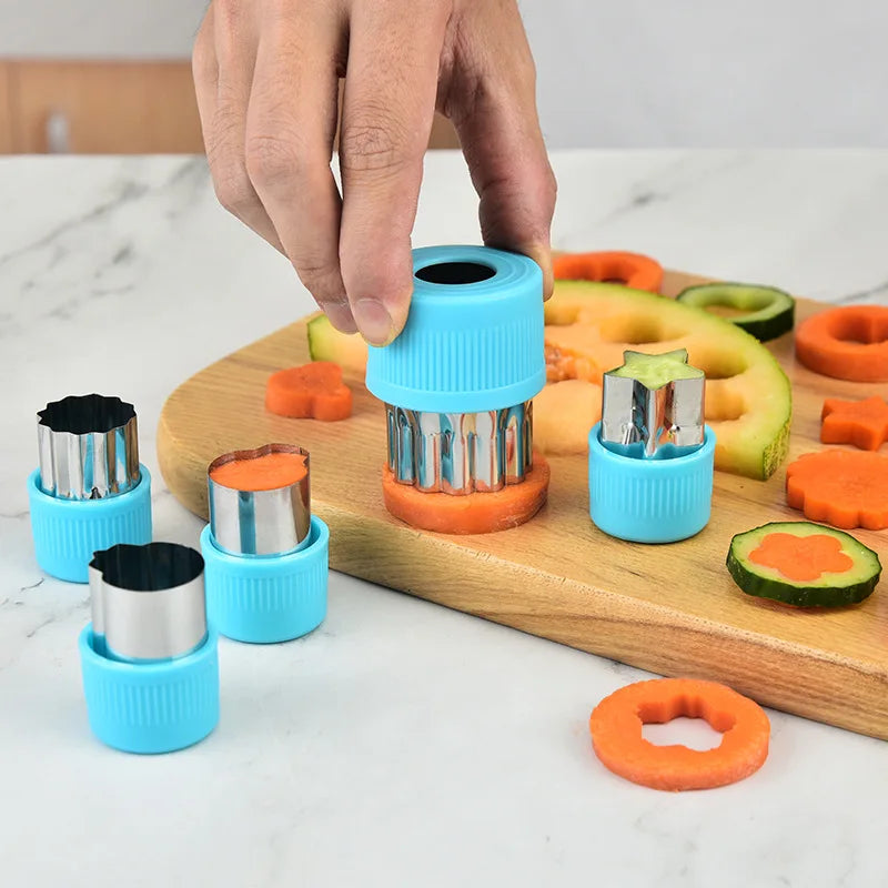 Set de Moldes para Frutas y Verduras (3 uds)