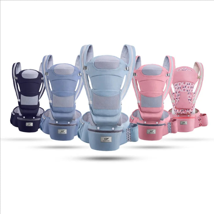 Mochila portabebé ergonómica 3 en 1 - cómoda, segura y ajustable