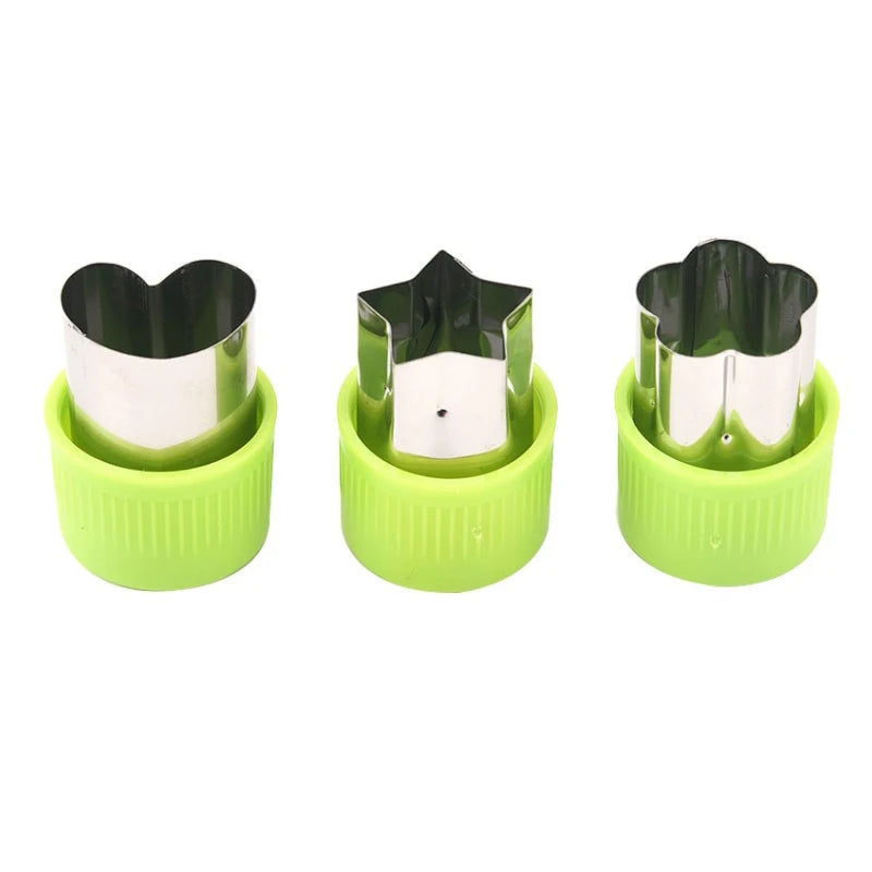 Set de Moldes para Frutas y Verduras (3 uds)