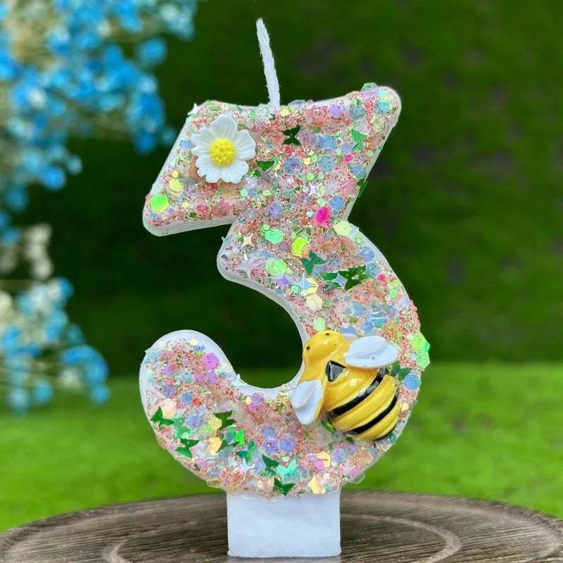 Velas de Cumpleaños Abejita