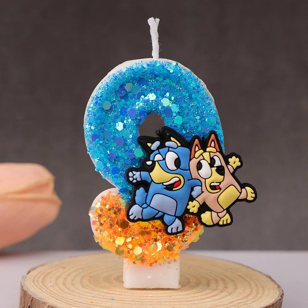 Velas de Cumpleaños Bluey