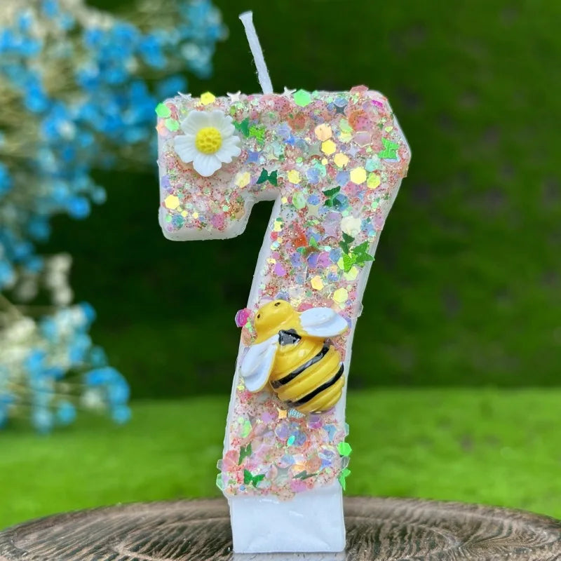 Velas de Cumpleaños Abejita