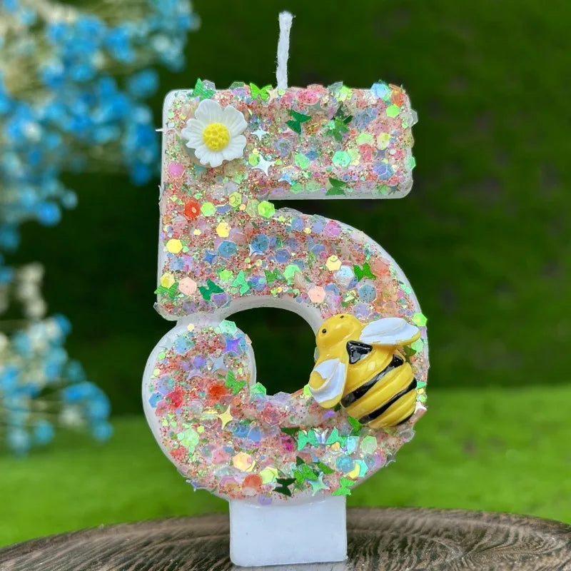 Velas de Cumpleaños Abejita