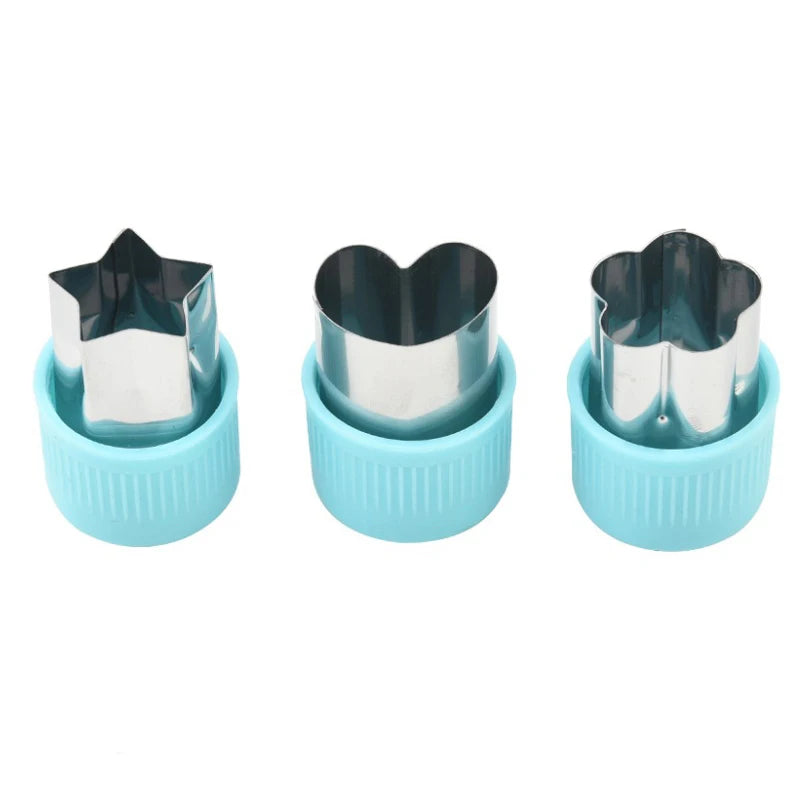 Set de Moldes para Frutas y Verduras (3 uds)