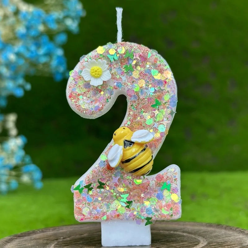 Velas de Cumpleaños Abejita