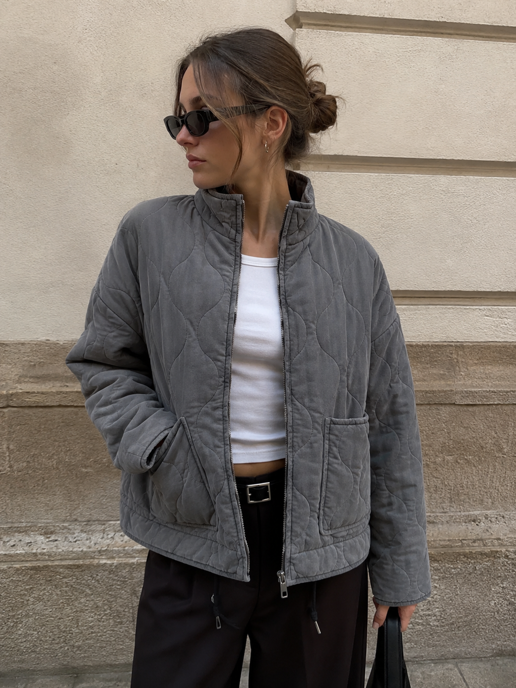 OVERSIZE QUILTED JACKET