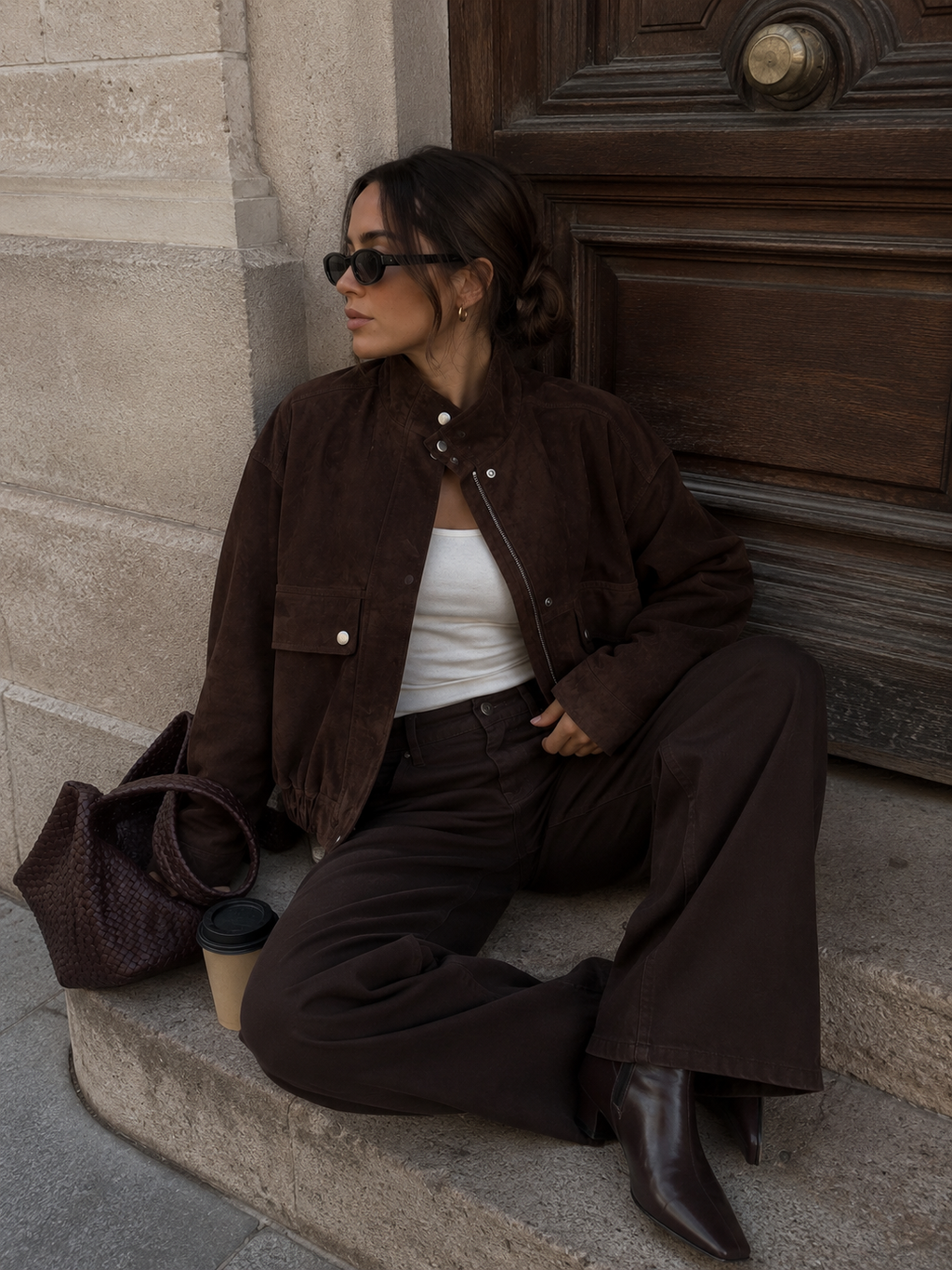SHORT BOMBER JACKET