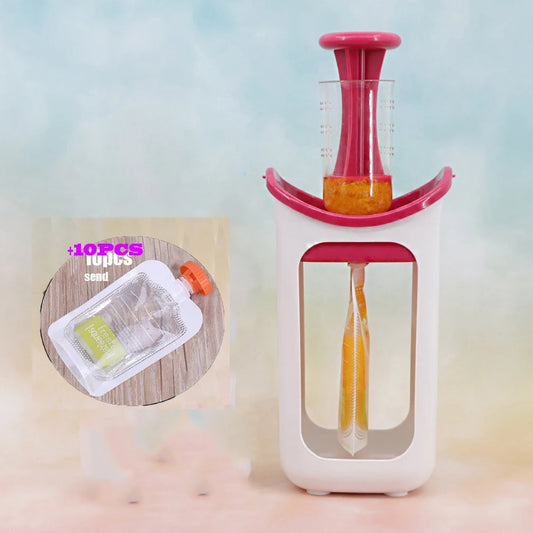 Kit para hacer compotas caseras + rellenador de sobres reutilizables