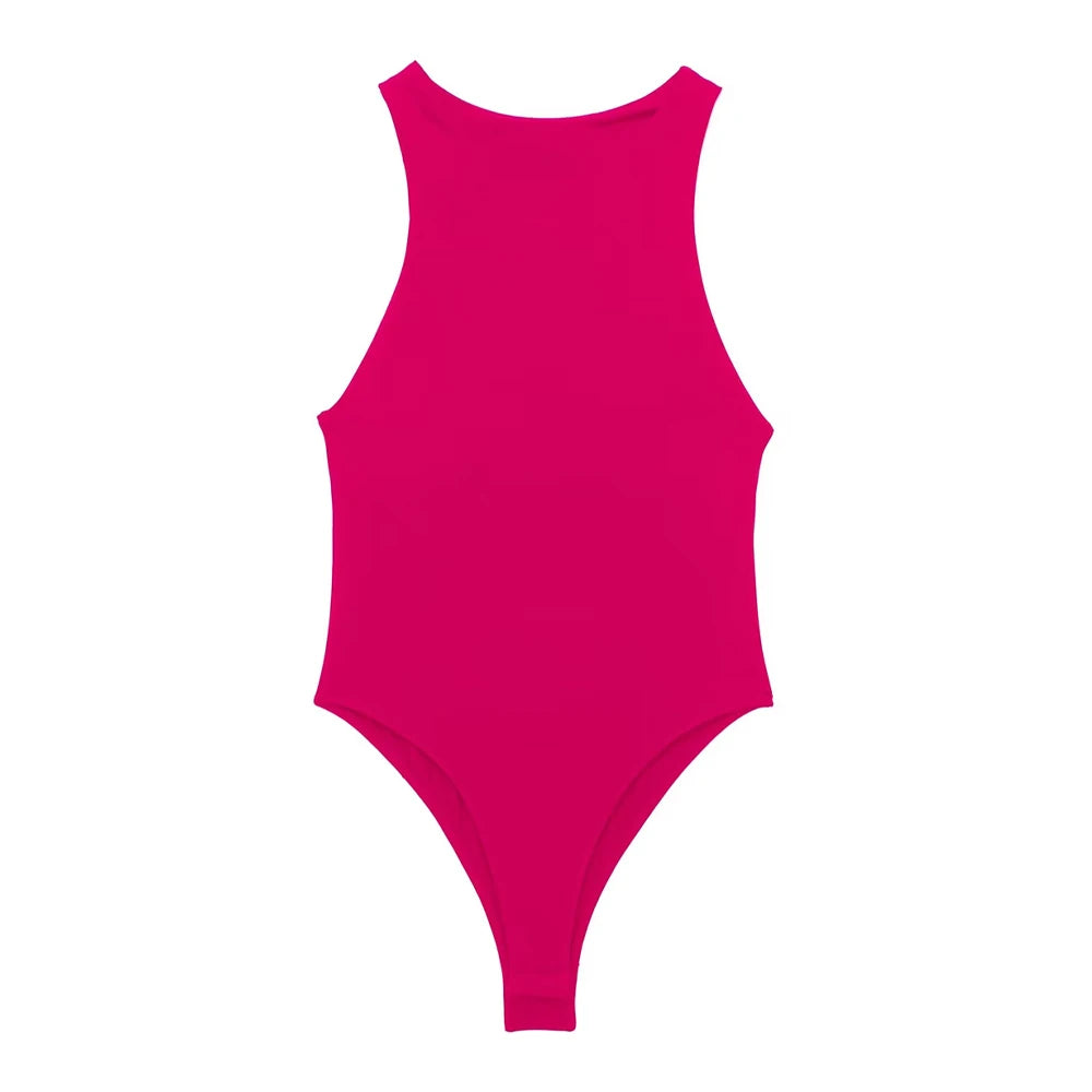 Body halter sin mangas