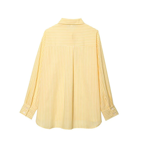 CAMISA OVERSIZE DE RAYAS