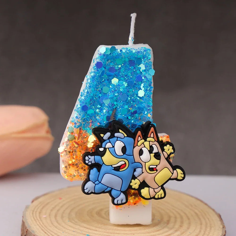 Velas de Cumpleaños Bluey
