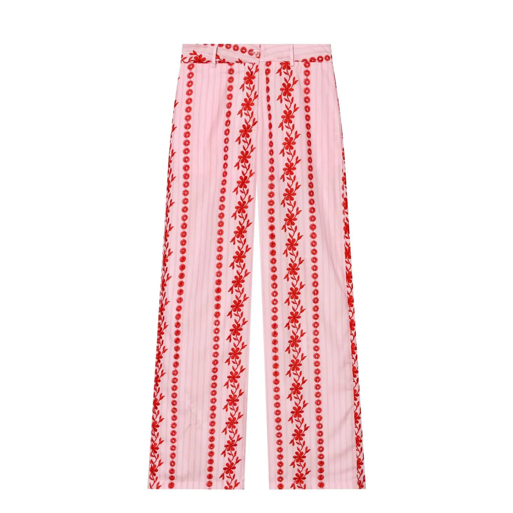 PANTALÓN FLUIDO ESTAMPADO