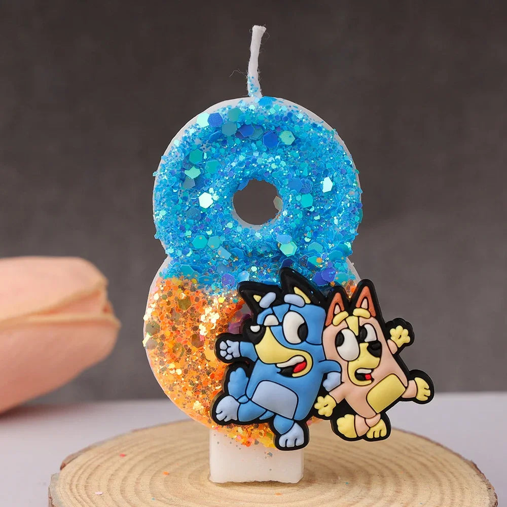 Velas de Cumpleaños Bluey