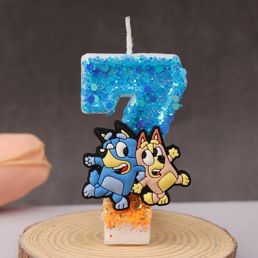 Velas de Cumpleaños Bluey