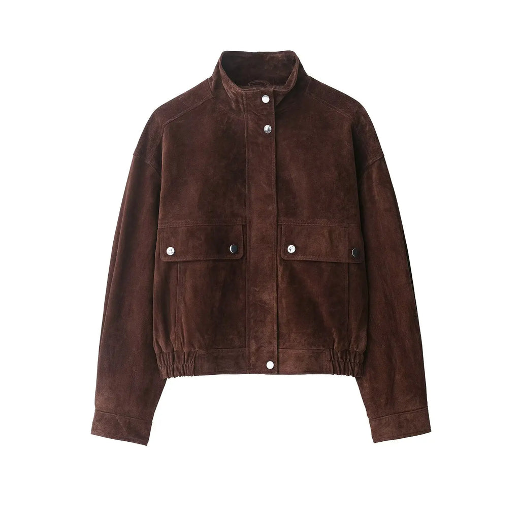 SHORT BOMBER JACKET