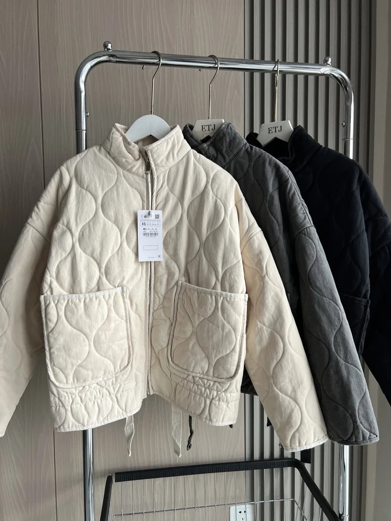 OVERSIZE QUILTED JACKET