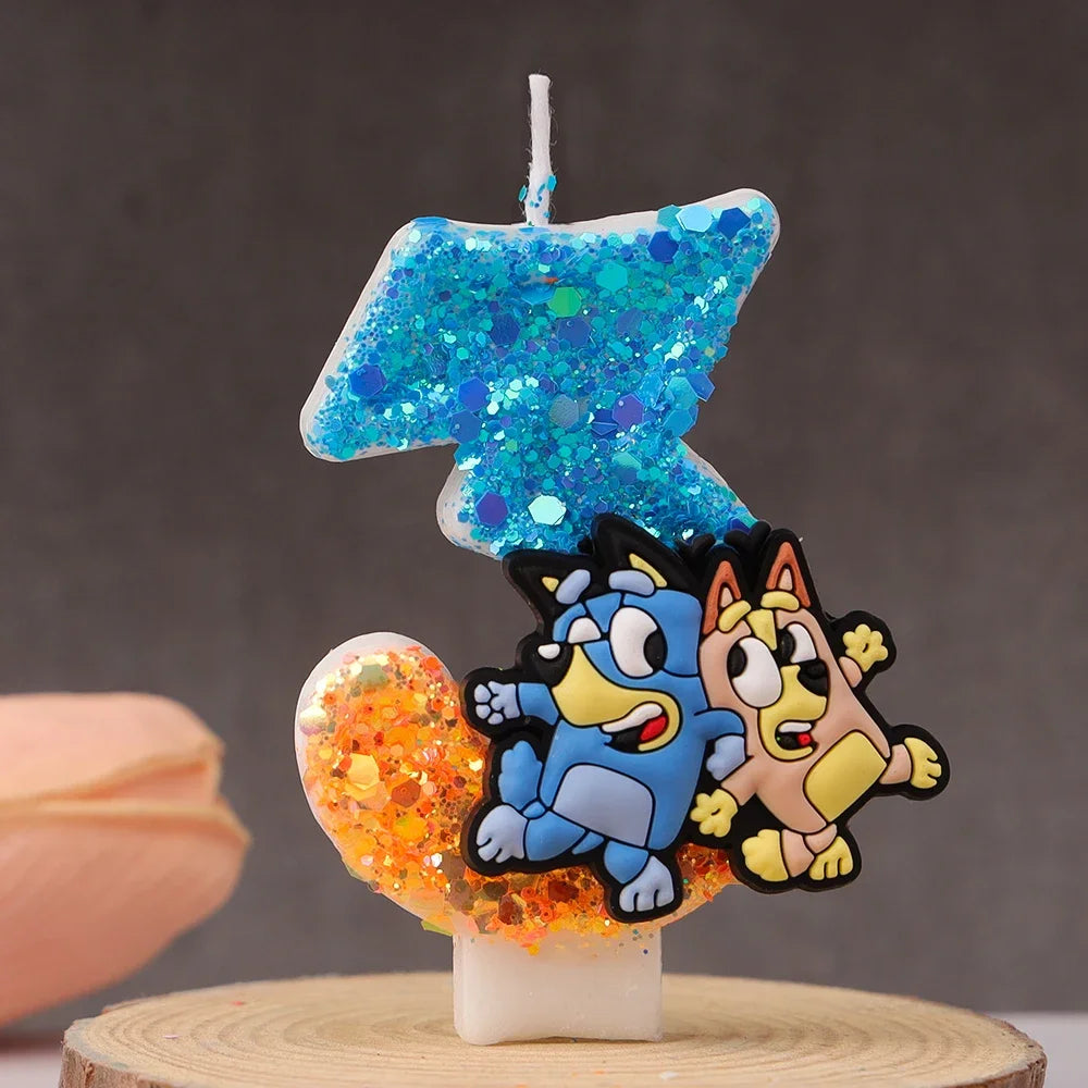 Velas de Cumpleaños Bluey