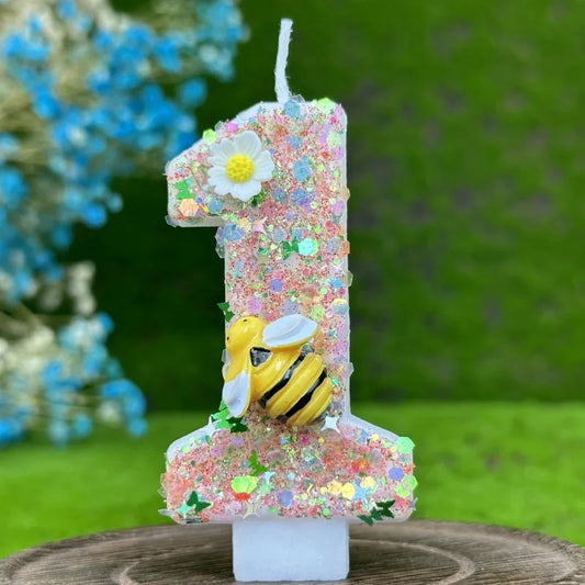 Velas de Cumpleaños Abejita
